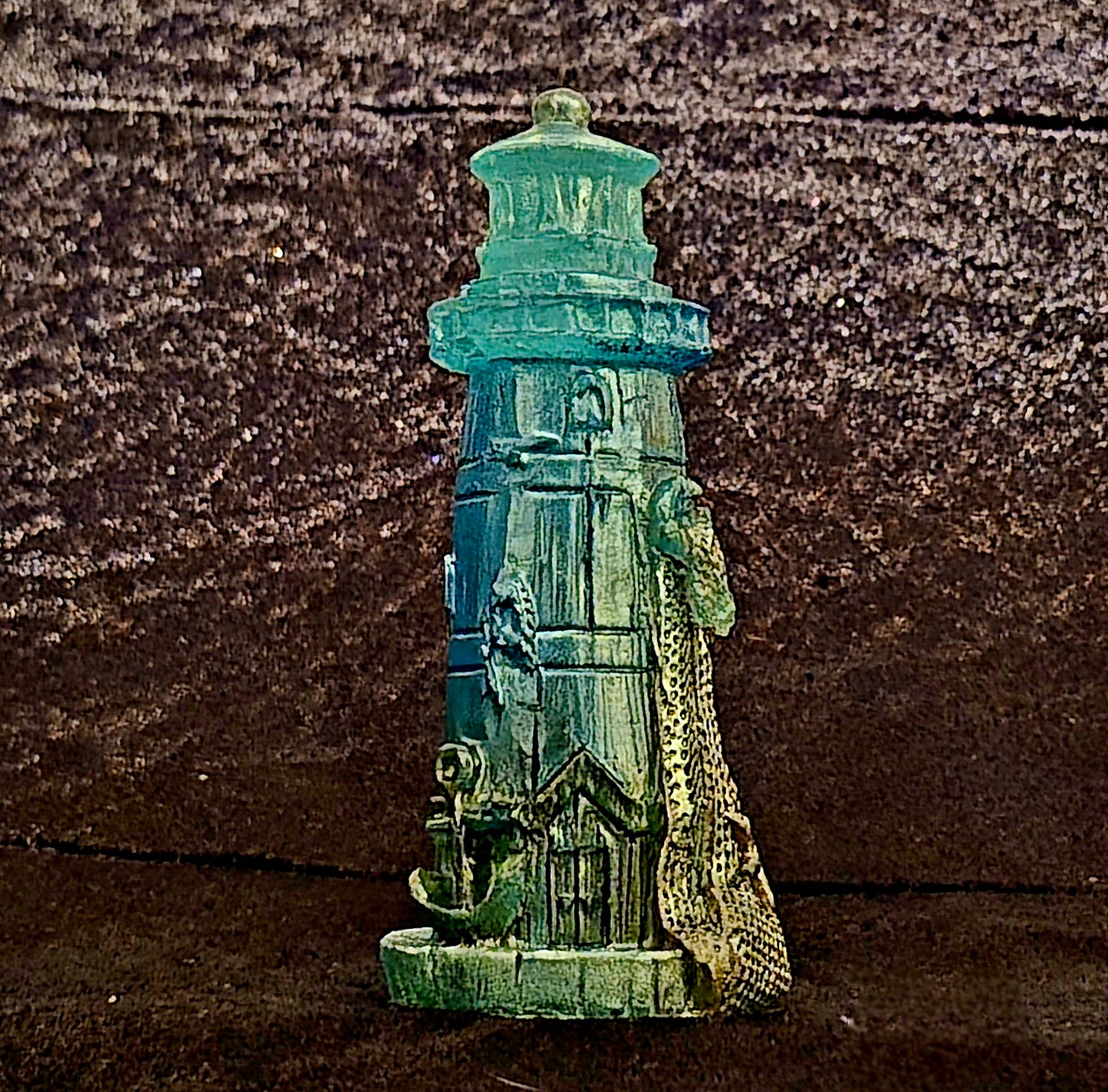 🌊 The Keeper’s Lighthouse – Coastal Resin Sculpture