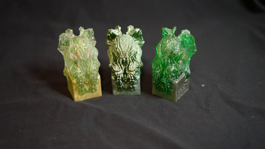 🐙 Eldritch Sea God Resin Sculpture – Lovecraftian Inspired Horror Art