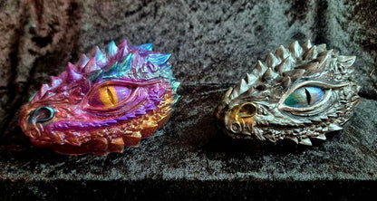 🐉 Handmade Resin Dragon Head Sculpture