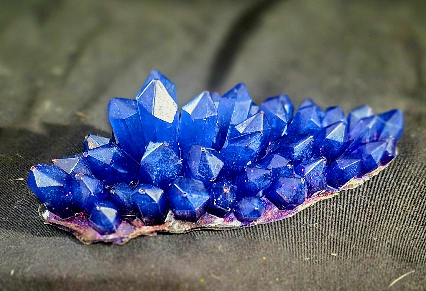 Large Resin Crystal Cluster