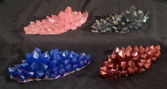 Large Resin Crystal Cluster
