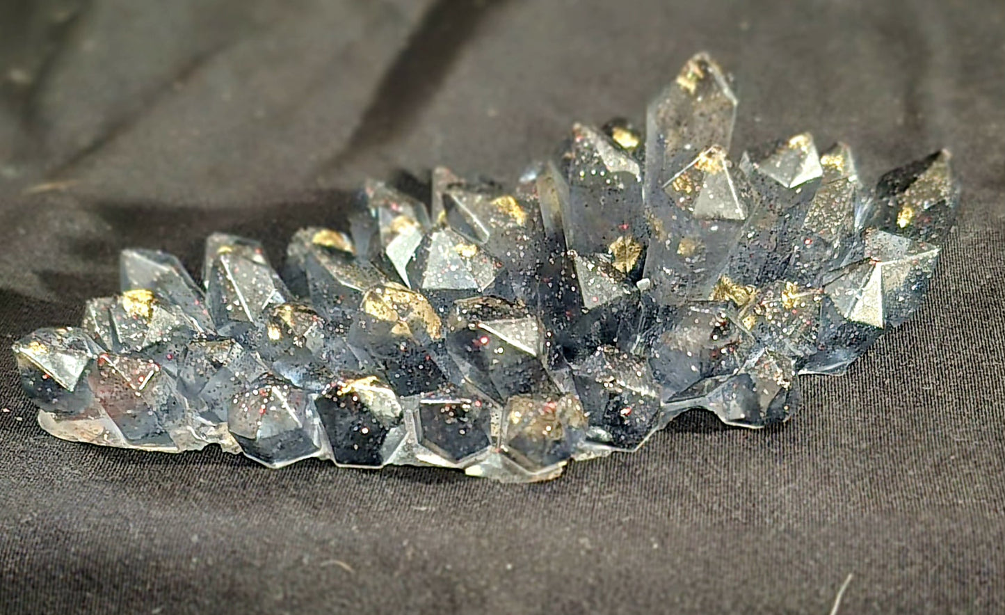 Large Resin Crystal Cluster