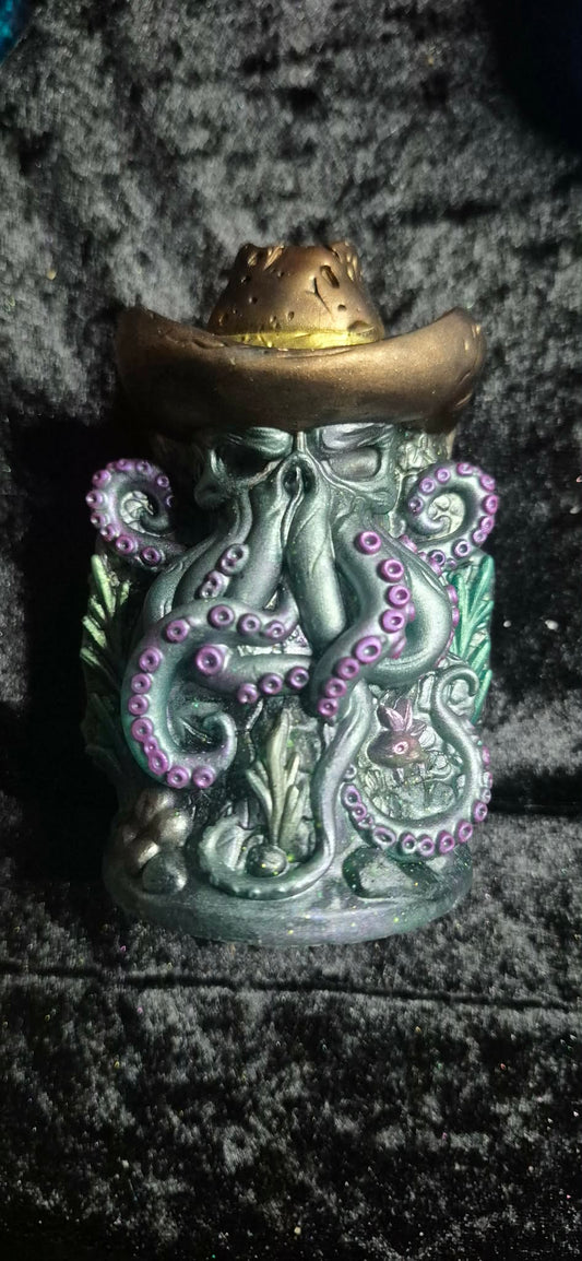 🐙 The Sea Outlaw – Octopus Gunslinger Sculpture